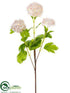 Silk Plants Direct Snowball Spray - Blush - Pack of 12