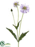 Silk Plants Direct Scabiosa Spray - Lilac - Pack of 12