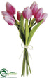 Silk Plants Direct Tulip Bundle - Beauty Light - Pack of 12