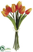 Silk Plants Direct Tulip Bundle - Talisman - Pack of 12