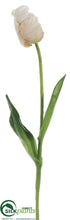 Silk Plants Direct Parrot Tulip Bud Spray - Beige - Pack of 12