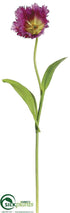 Silk Plants Direct Tulip Spray - Fuchsia - Pack of 12