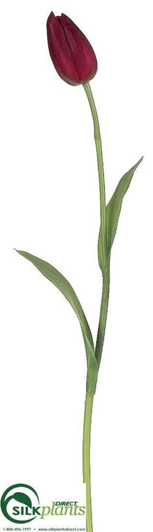 Tulip Bud Spray - Red Green - Pack of 12