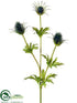 Silk Plants Direct Thistle Spray - Helio - Pack of 12