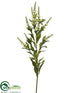 Silk Plants Direct Spike Veronica Spray - Cream - Pack of 12