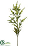 Silk Plants Direct Spike Veronica Spray - Green - Pack of 12