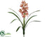 Silk Plants Direct Mini Cymbidium Orchid Spray - Mauve - Pack of 6