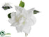 Silk Plants Direct Gardenia Corsage - White - Pack of 12