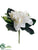 Gardenia Boutonniere - White - Pack of 6