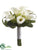 Calla Lily Bridesmaid Bouquet - Cream Green - Pack of 6