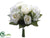 Rose Bride Bouquet - Cream Green - Pack of 2