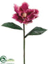 Silk Plants Direct Magnolia Spray - Mauve Rose - Pack of 6