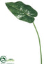 Silk Plants Direct Large Anthurium Leaf Spray - Green - Pack of 24
