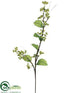Silk Plants Direct Berry Spray - Green Cream - Pack of 12