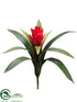Silk Plants Direct Bromeliad Plant - Red - Pack of 6