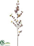 Silk Plants Direct Berry Spray - Burgundy Green - Pack of 12