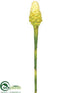 Silk Plants Direct Ginger Flower Spray - Cream Green - Pack of 12