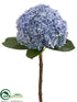 Silk Plants Direct Hydrangea Spray - Blue Delphinium - Pack of 6