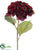 Hydrangea Spray - Burgundy Two Tone - Pack of 12