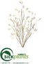 Silk Plants Direct Lunaria Spray - Cream Brown - Pack of 12