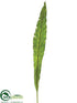 Silk Plants Direct Anthurium Leaf Spray - Green - Pack of 6