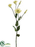 Silk Plants Direct Lisianthus Spray - Green Light - Pack of 12
