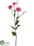 Silk Plants Direct Lisianthus Spray - Rose - Pack of 12