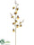 Orchid Spray - Yellow Brown - Pack of 8