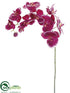 Silk Plants Direct Phalaenopsis Orchid Spray - Violet - Pack of 4