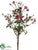 Mini Rose Branch - Pink - Pack of 4