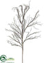 Silk Plants Direct Long Twig Spray - Brown - Pack of 24