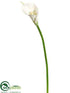 Silk Plants Direct Calla Lily Spray - Cream White - Pack of 12