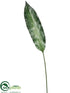 Silk Plants Direct Large Bird of Paradise Leaf Spray - Green - Pack of 12