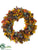Euclyptus Wreath - Orange Brown - Pack of 1
