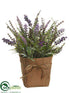 Silk Plants Direct Lavender - Violet - Pack of 6