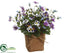 Silk Plants Direct Pansy - Purple Lavender - Pack of 6