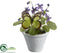 Silk Plants Direct Viola - Lavender - Pack of 6