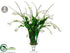 Silk Plants Direct Tulip - Cream White - Pack of 1