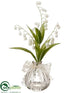 Silk Plants Direct Lily of The Valley - Cream - Pack of 12