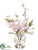 Sweetpea, Blossom - Pink White - Pack of 6