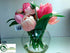 Silk Plants Direct Tulip, Ranunculus - Rose Mauve - Pack of 2