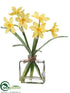 Silk Plants Direct Narcissus - Yellow - Pack of 12