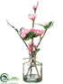 Silk Plants Direct Plum Blossom - Cerise - Pack of 12