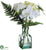 Hydrangea, Snowball, Scabiosa - Yellow White - Pack of 6