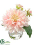 Silk Plants Direct Dahlia - Pink Cerise - Pack of 6