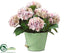 Silk Plants Direct Hydrangea - Lavender Pastel - Pack of 1