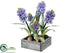 Silk Plants Direct Hyacinth - Lavender - Pack of 2