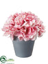 Silk Plants Direct Hydrangea - Rose Cream - Pack of 6