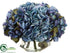 Silk Plants Direct Hydrangea - Blue Two Tone - Pack of 2