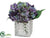 Hydrangea - Purple Blue - Pack of 4